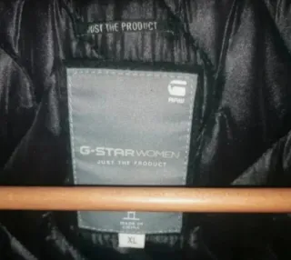 Abrigo G-Star mujer negro