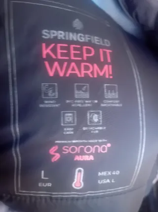 Chaqueta Springfield Sorona Aura Talla L