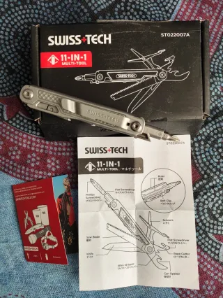 destornillador Swiss Tech 11-in-1 Multi-Tool