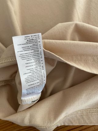 T-shirt Baron Filou bege Tamanho S