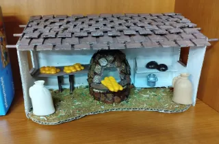 Horno Belén con  Playmobil