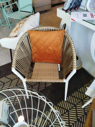 2 Sillas Aluminio y Cuerda