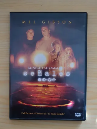 DVD "Señales" de M. Night Shyamalan con Mel Gibson