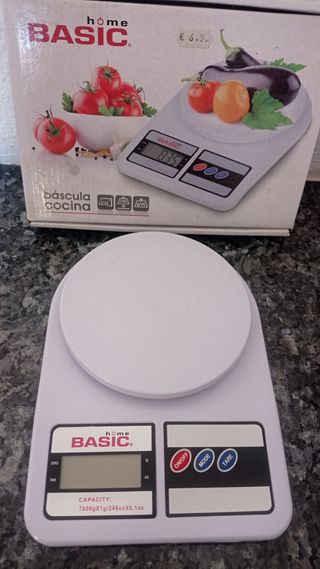 Báscula de cocina Home Basic