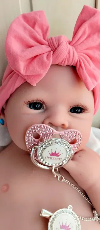 Bebé Reborn Silicona Completa 51cm