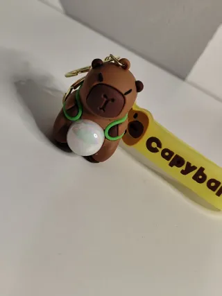 Porta-chaves Capivara com luz