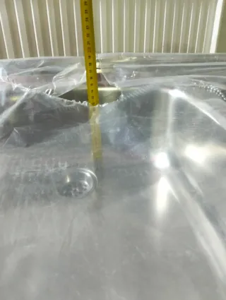 Fregadero doble seno acero inoxidable