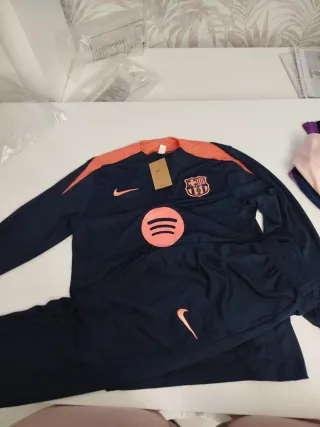 Conjunto Deportivo Nike FC Barcelona Azul/Morado