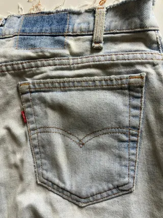 Levi's Shorts Vaqueros Azules