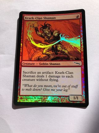 Carta FOIL Krark Clan Shaman Magic Mirrodin