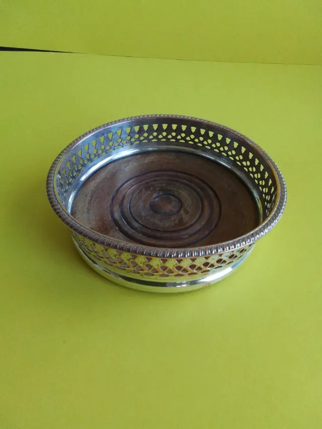 Salvamanteles Modernista Plateado