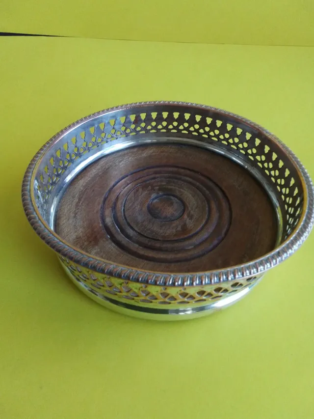 Salvamanteles Modernista Plateado