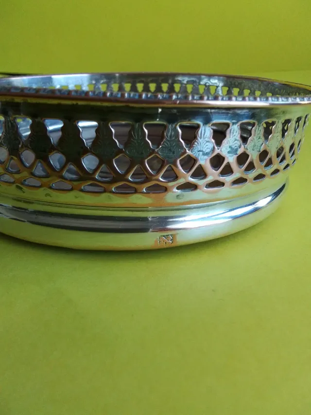 Salvamanteles Modernista Plateado