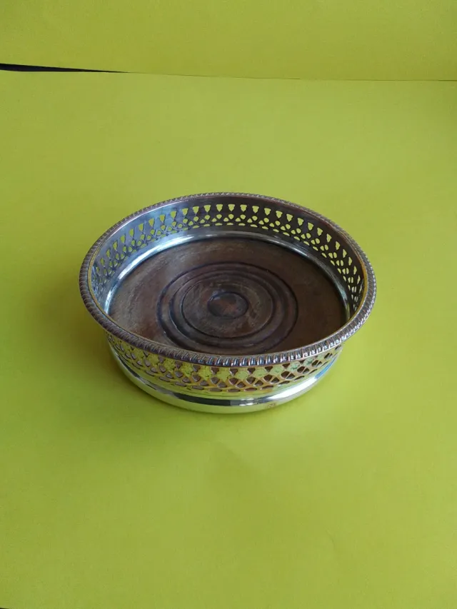 Salvamanteles Modernista Plateado