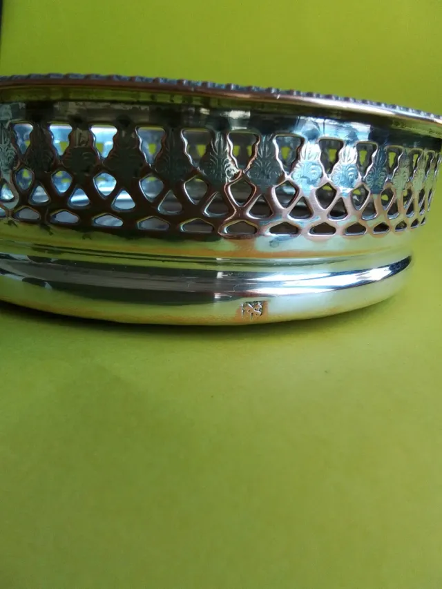 Salvamanteles Modernista Plateado