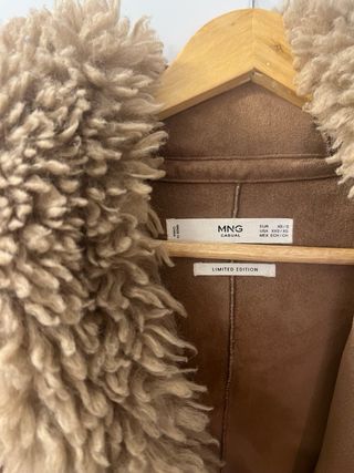 Chaleco peluche Mango Talla Única