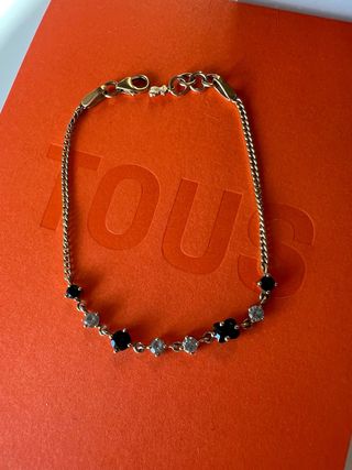 Pulsera Tous Vermell Oro Negro y Blanco