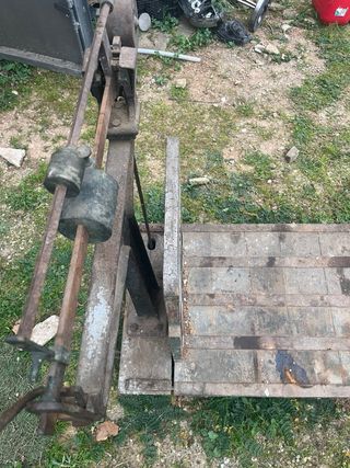 Báscula antigua hasta 250kg