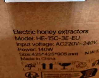 Extractor de miel VEVOR