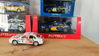Scalextric y slot. Colección Coches Rally