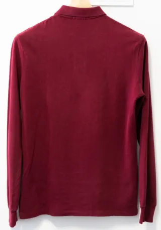 Polo Ralph Lauren Manga Larga Granate Talla S