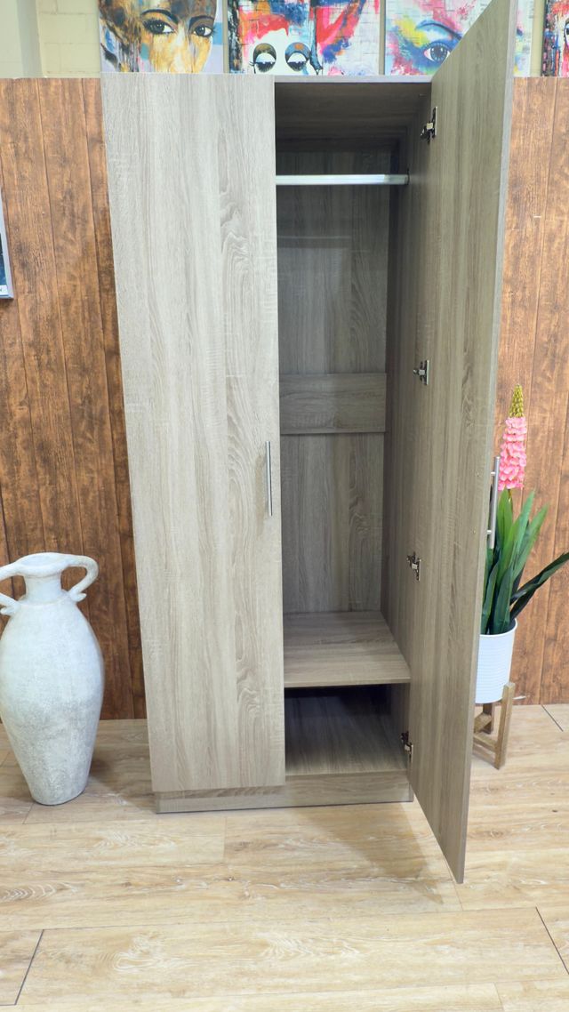 Armario 2 puertas con espejo