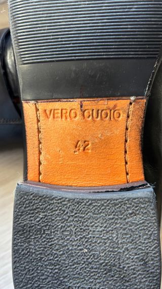 Mocasines de piel negros
