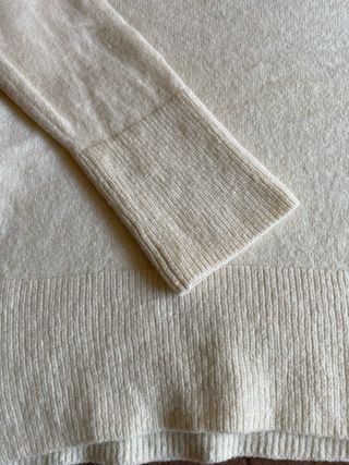 Jersey crema lana Primark talla M