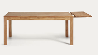 Mesa extensible de madera maciza de 140 (220) x 90