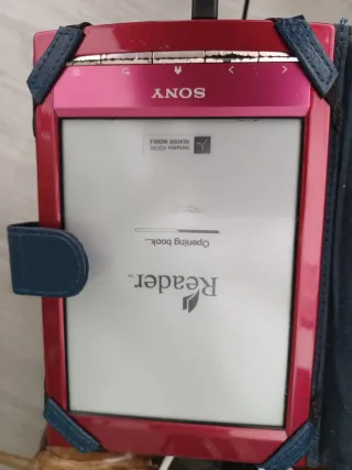 Sony Reader Ebook con Funda Azul