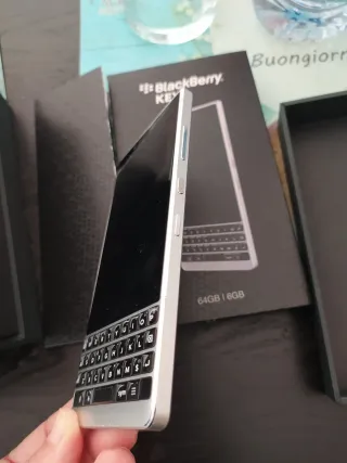 BlackBerry KEY2 64GB Plata/Negro