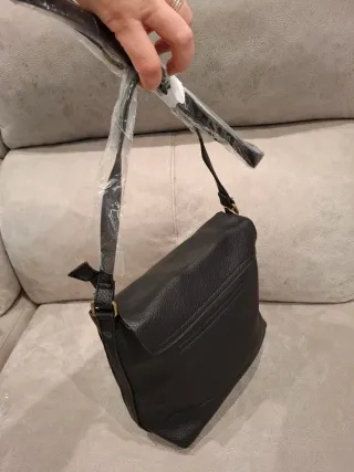 Bandolera ecopiel textura suave