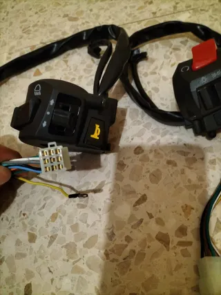 Llave de luces moto . Nuevas