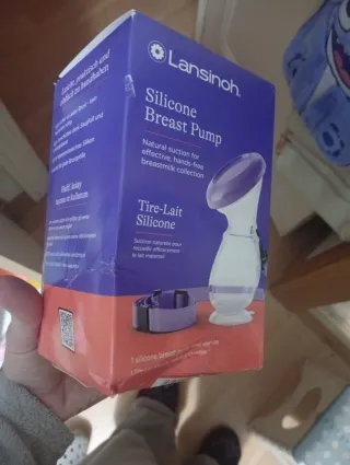 Sacaleches manual morado