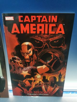 Captain America Red Menace Vol 1 y vol 2 TPB, Brubaker , Epting , comic USA, Marvel