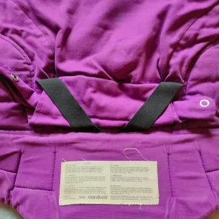 Mochila Portabebés Manduca morada edición especial