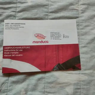 Mochila Portabebés Manduca morada edición especial