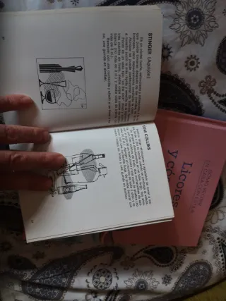 COCTELES Y LICORES MAS LIBRO ANTIGUO