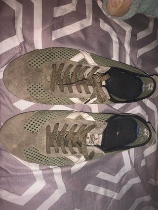 Zapatillas Talla 40 Beige/Verde