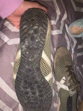 Zapatillas Talla 40 Beige/Verde