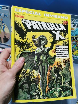 9 cómics especiales X-MEN, PATRULLA X, Forum, marvel, grapas