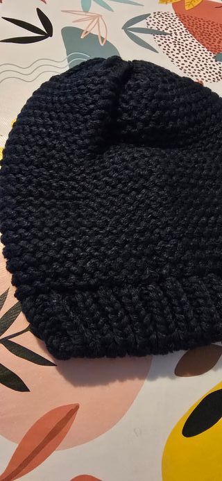 Cuffia invernale donna nera