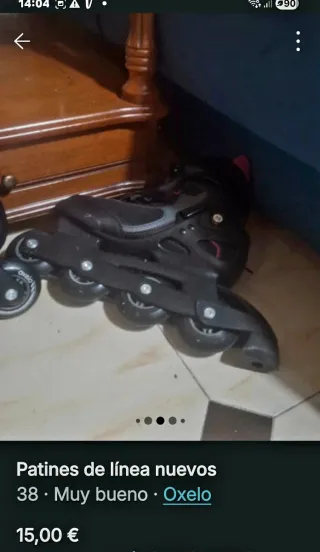 Patines en línea Oxelo talla 38