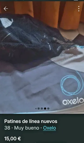 Patines en línea Oxelo talla 38