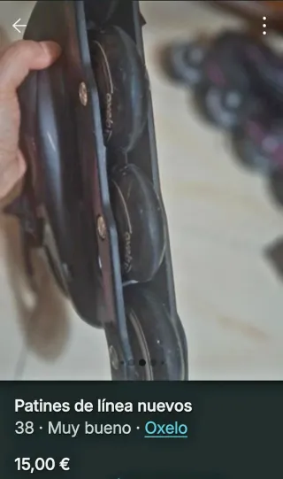 Patines en línea Oxelo talla 38