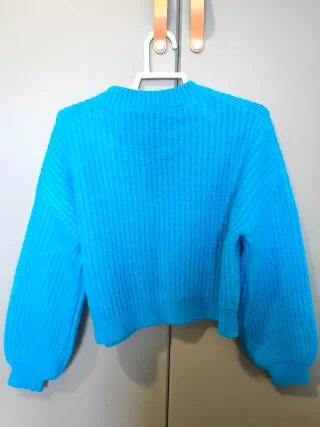 Chaqueta Stradivarius azul talla única