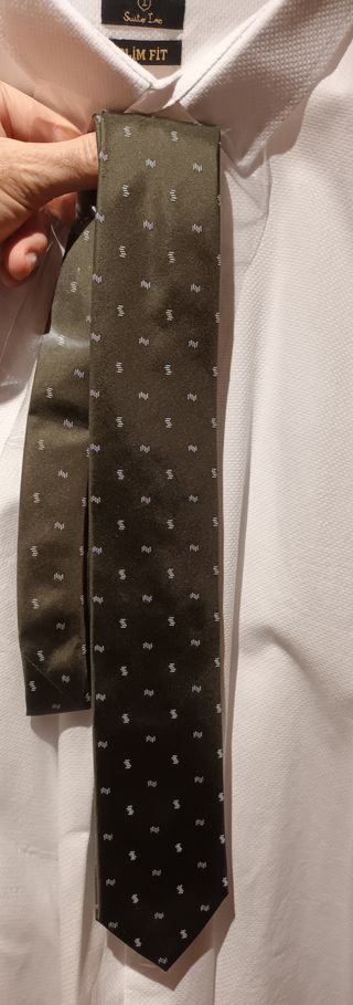 Corbata Hugo Boss Verde Seda 100%