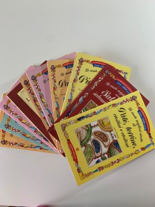 Set da 10 libri “Le cento migliori ricette di"