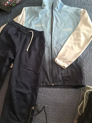 Chándal niña Pentex azul y negro