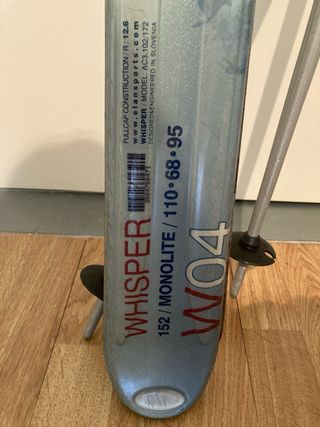 Esquís Elan WHISPER con bastones